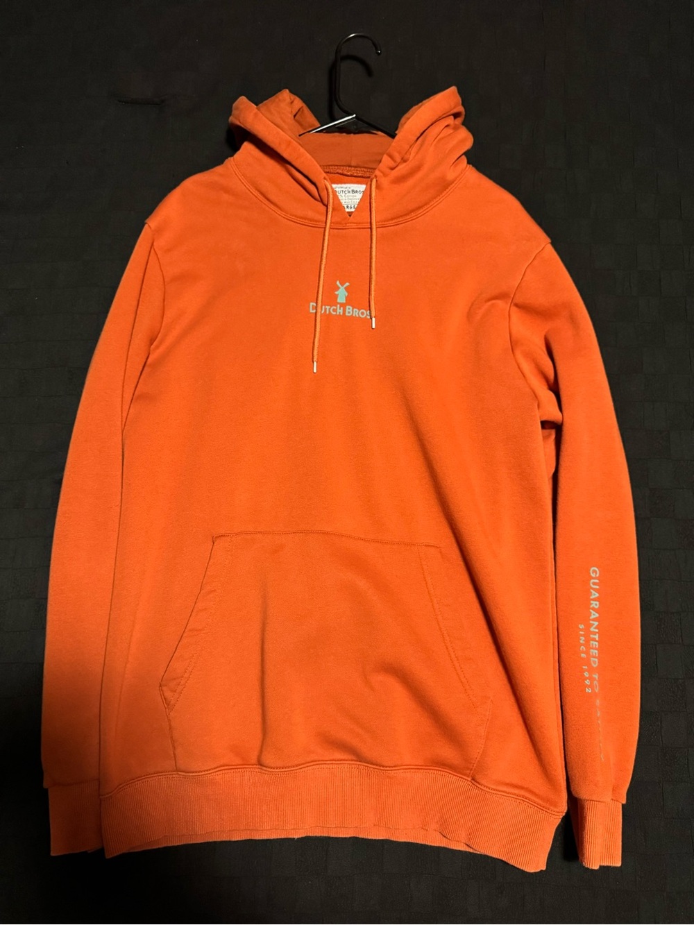 Dutch Bros Orange Hooded Pullover Sweatshirt - New Mexico Branded